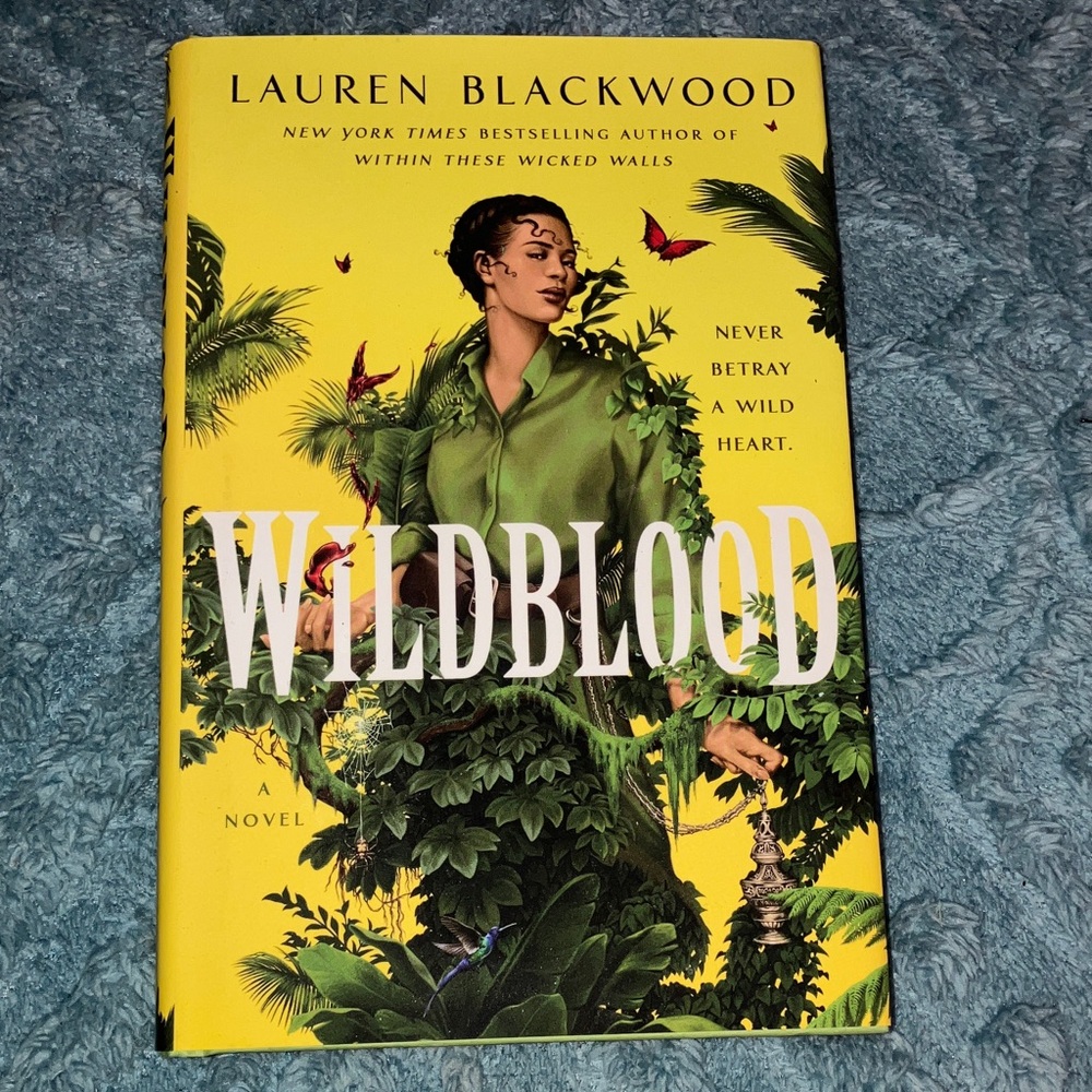 Wildblood by - Yellow and Green Coffee Table Book